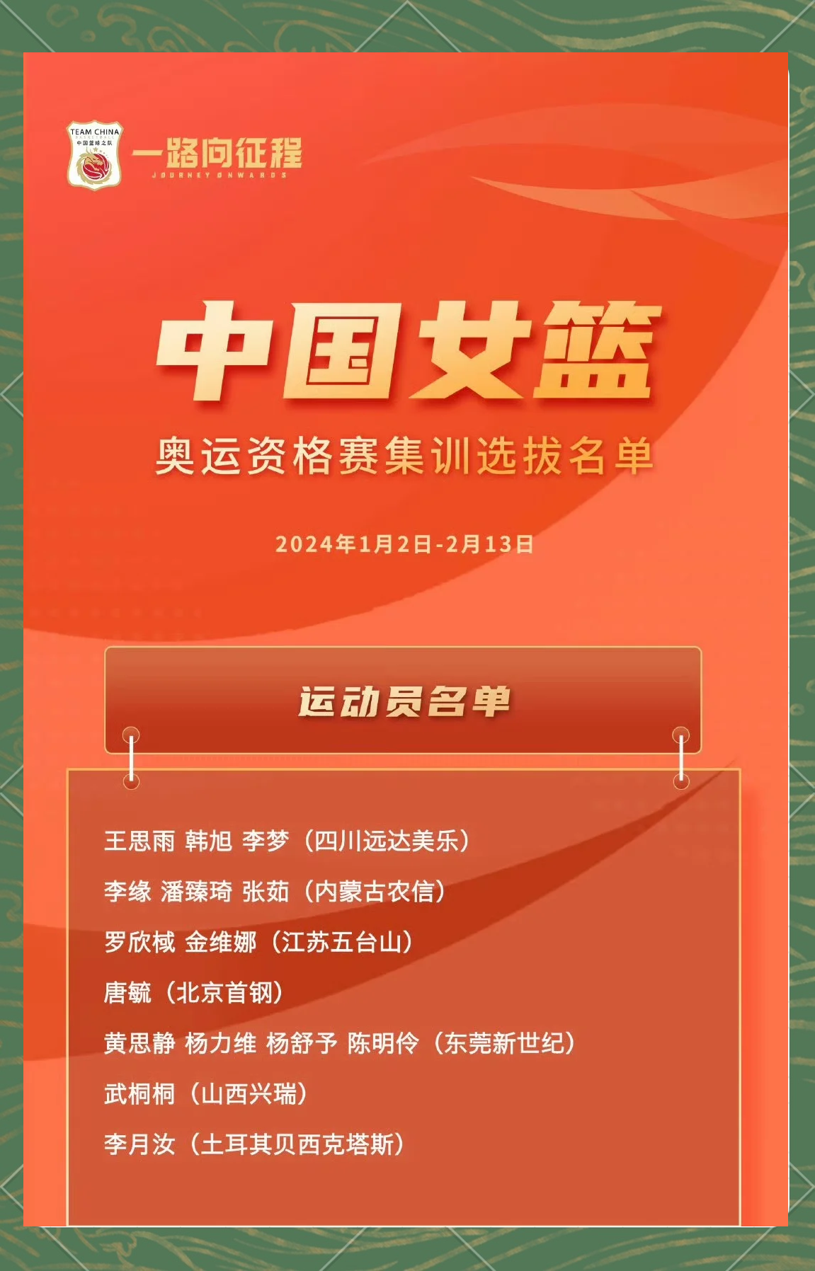 杏彩体育-媒体人亚洲杯前还有两场热身赛，女篮将在7月对阵澳大利亚